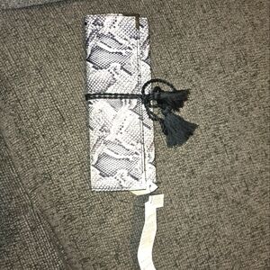 White House Black Market | Snake Jewelry Roll